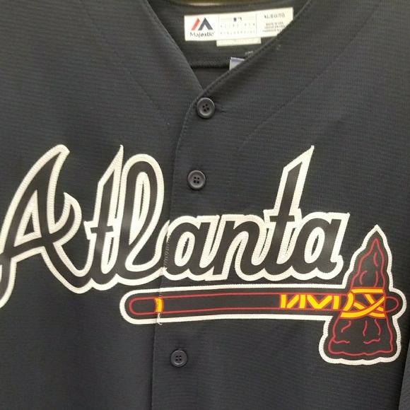 ATLANTA BRAVES MAJESTIC RONALD ACUNA JR JERSEY - Picture 8 of 8